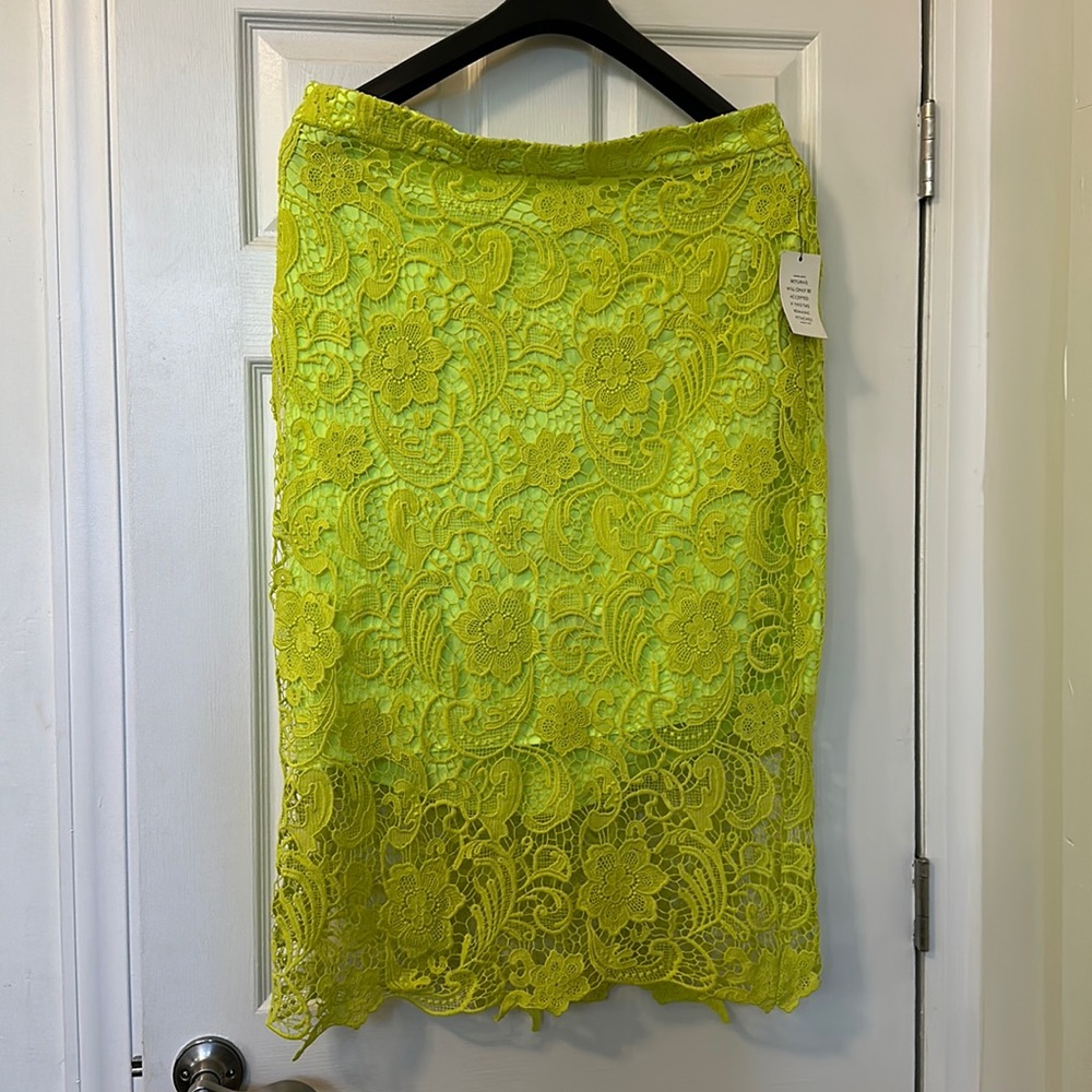 Eloquii Plus Size Lace Skirt NWT